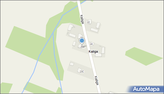 Kaliga, Kaliga, 23A, mapa Kaliga