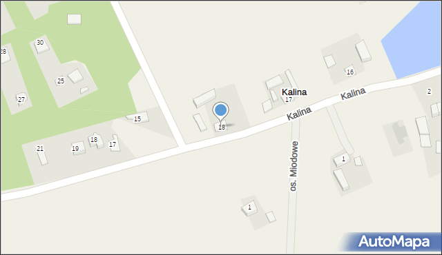 Kalina, Kalina, 18, mapa Kalina