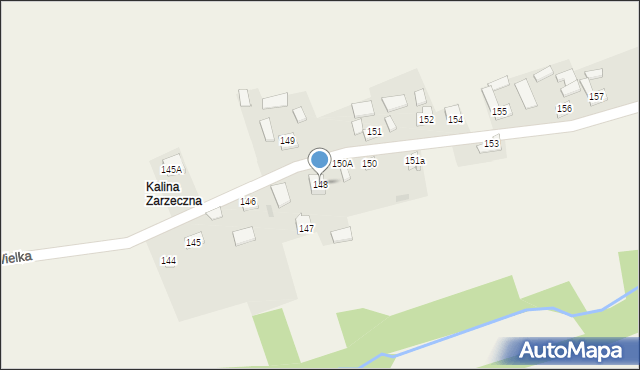 Kalina Wielka, Kalina Wielka, 148, mapa Kalina Wielka