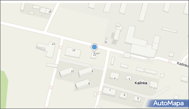 Kalinka, Kalinka, 11, mapa Kalinka