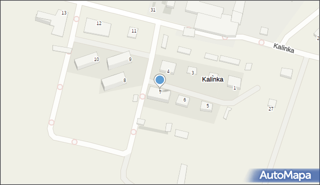 Kalinka, Kalinka, 7, mapa Kalinka
