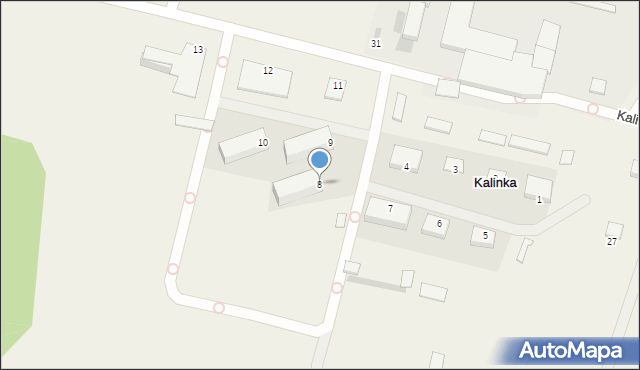 Kalinka, Kalinka, 8, mapa Kalinka