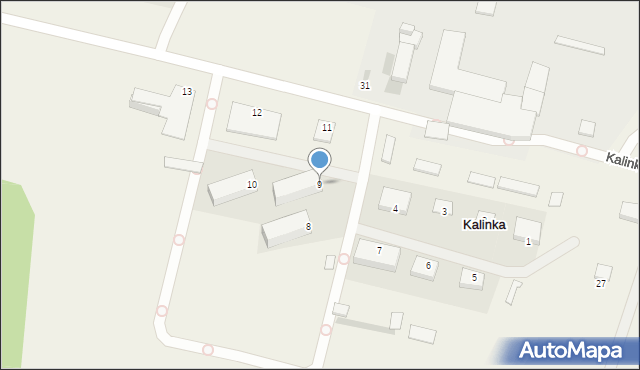 Kalinka, Kalinka, 9, mapa Kalinka