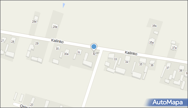 Kalinko, Kalinko, 32, mapa Kalinko