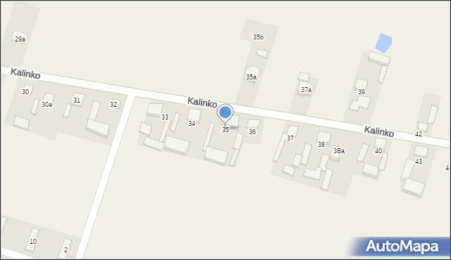 Kalinko, Kalinko, 35, mapa Kalinko