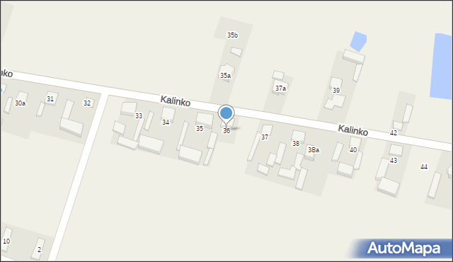 Kalinko, Kalinko, 36, mapa Kalinko