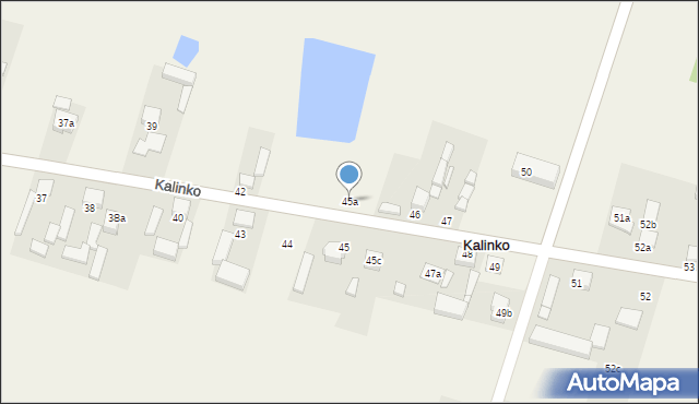 Kalinko, Kalinko, 45a, mapa Kalinko