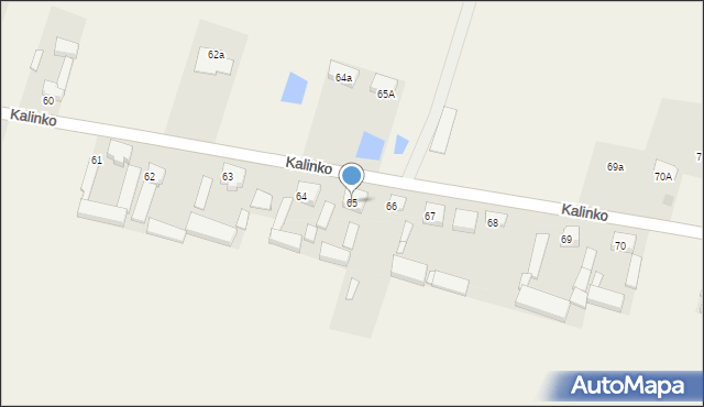 Kalinko, Kalinko, 65, mapa Kalinko