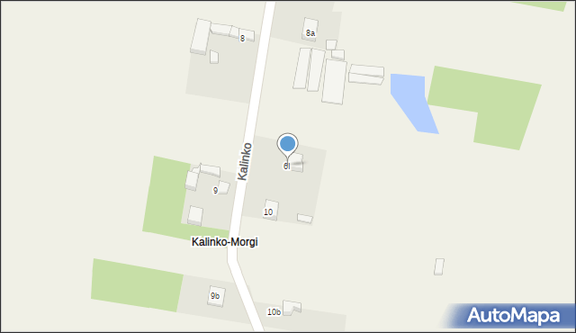 Kalinko, Kalinko, 6I, mapa Kalinko