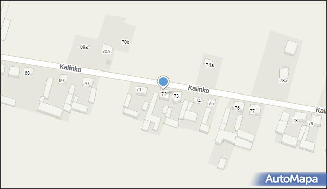 Kalinko, Kalinko, 72, mapa Kalinko