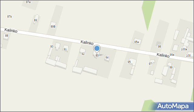 Kalinko, Kalinko, 93, mapa Kalinko