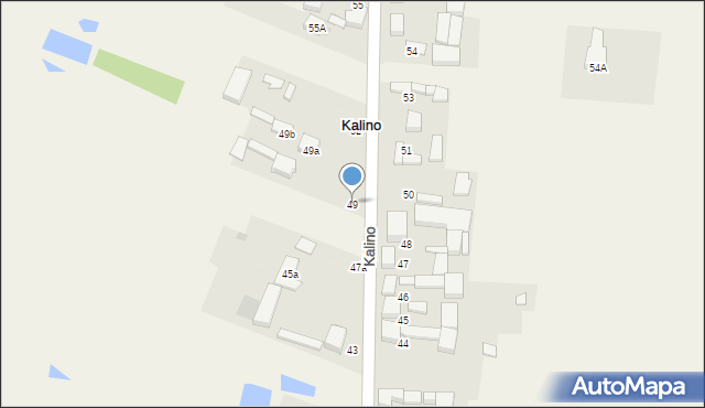 Kalino, Kalino, 49, mapa Kalino