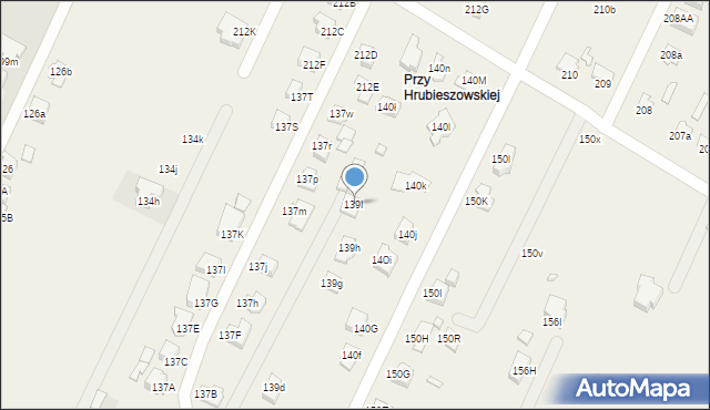 Kalinowice, Kalinowice, 139I, mapa Kalinowice