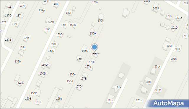 Kalinowice, Kalinowice, 157i, mapa Kalinowice