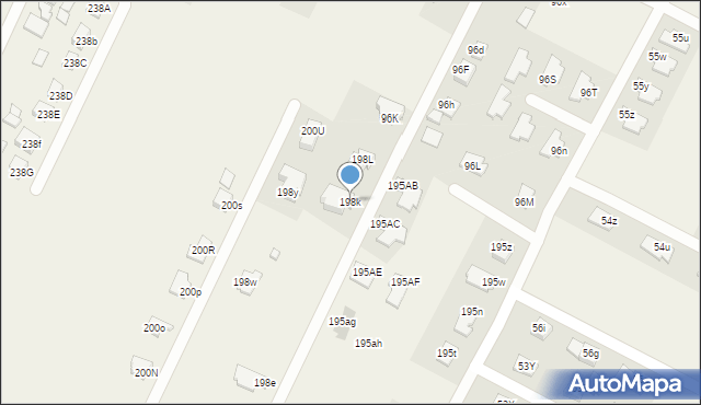 Kalinowice, Kalinowice, 198k, mapa Kalinowice