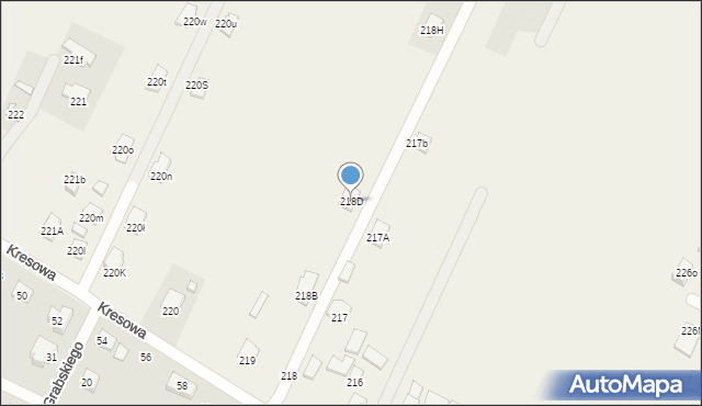 Kalinowice, Kalinowice, 218D, mapa Kalinowice