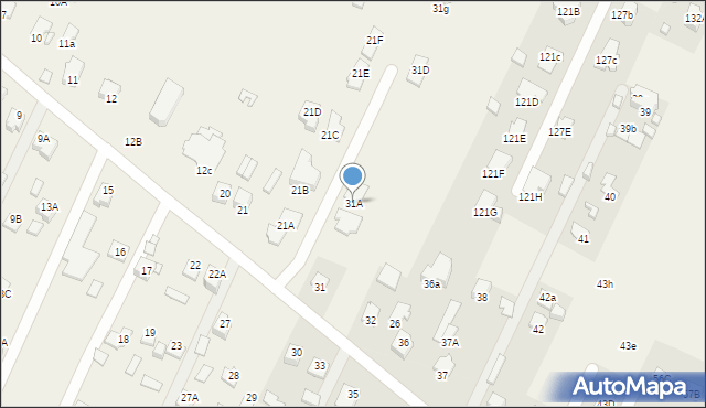 Kalinowice, Kalinowice, 31A, mapa Kalinowice