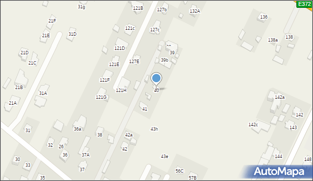 Kalinowice, Kalinowice, 40, mapa Kalinowice