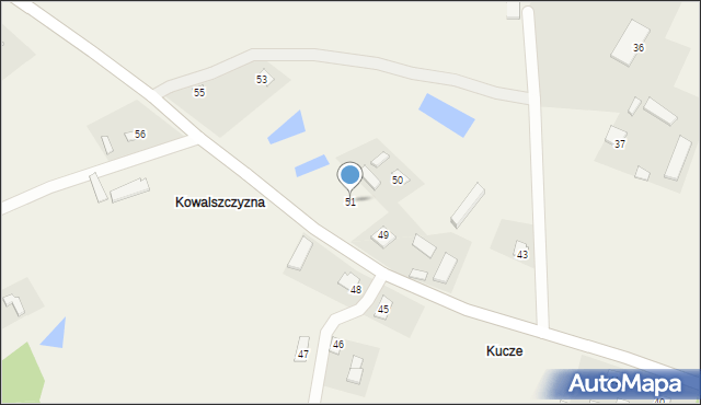 Kalinówka, Kalinówka, 51, mapa Kalinówka