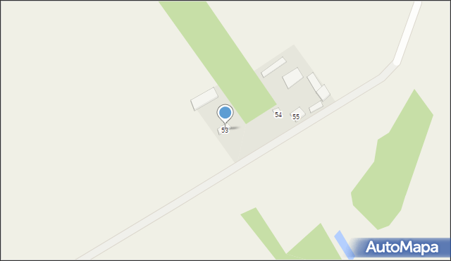 Kalinówka Kościelna, Kalinówka Kościelna, 53, mapa Kalinówka Kościelna