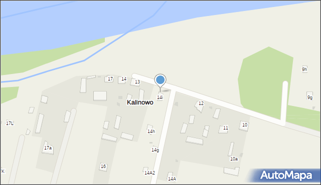 Kalinowo, Kalinowo, 15, mapa Kalinowo