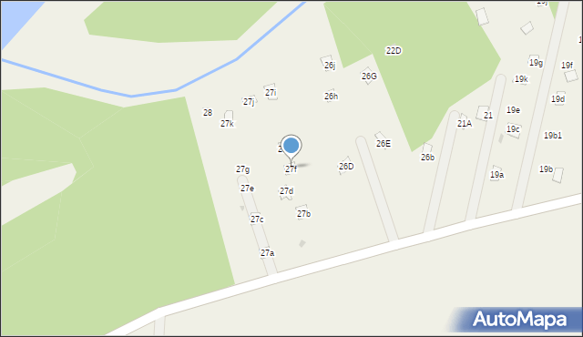 Kalinowo, Kalinowo, 27f, mapa Kalinowo