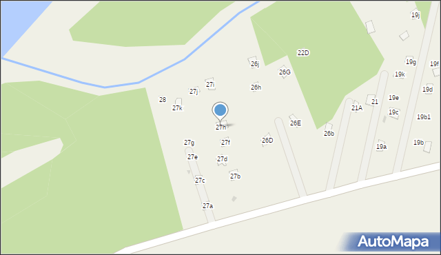 Kalinowo, Kalinowo, 27h, mapa Kalinowo