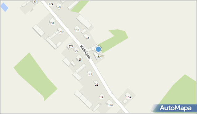 Kalinowo, Kalinowo, 16A, mapa Kalinowo
