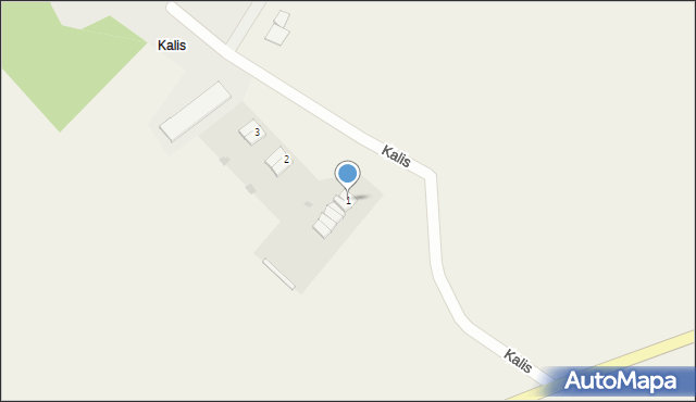 Kalis, Kalis, 1, mapa Kalis
