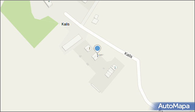 Kalis, Kalis, 2, mapa Kalis