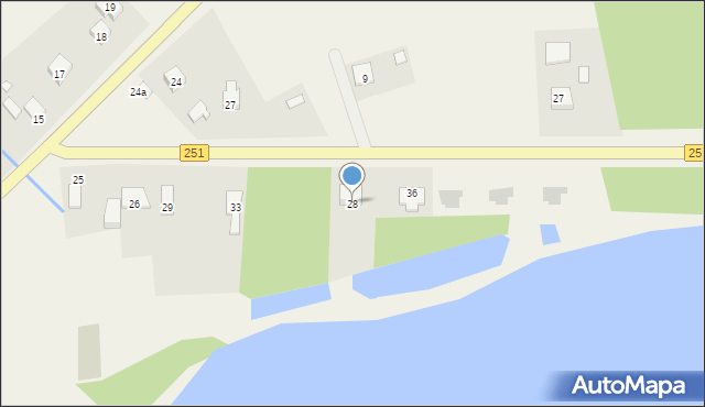 Kaliska, Kaliska, 28, mapa Kaliska