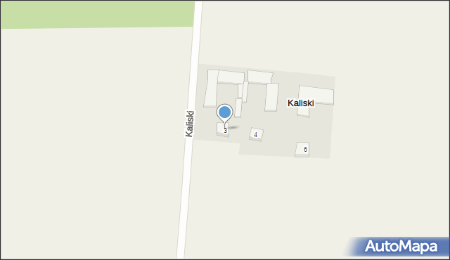 Kaliski, Kaliski, 3, mapa Kaliski