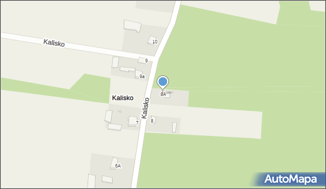 Kalisko, Kalisko, 8A, mapa Kalisko