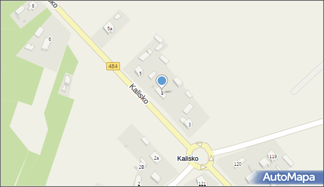 Kalisko, Kalisko, 4, mapa Kalisko