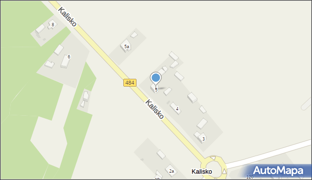 Kalisko, Kalisko, 5, mapa Kalisko