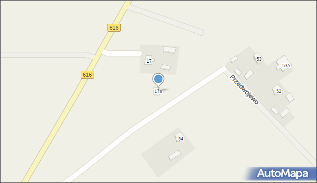 Kalisz, Kalisz, 17a, mapa Kalisza