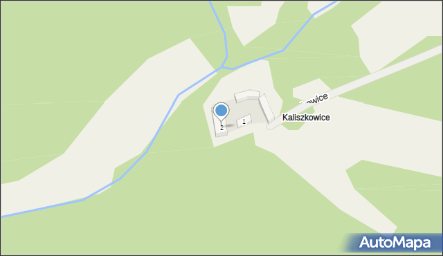 Kaliszkowice, Kaliszkowice, 2, mapa Kaliszkowice