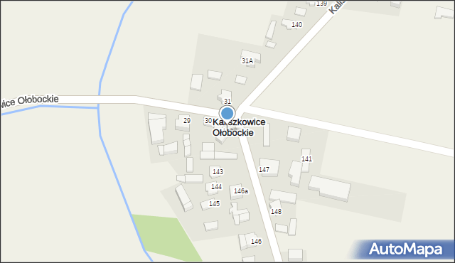 Kaliszkowice Ołobockie, Kaliszkowice Ołobockie, 142, mapa Kaliszkowice Ołobockie