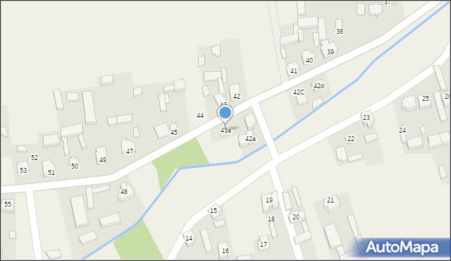 Kaliszkowice Ołobockie, Kaliszkowice Ołobockie, 43a, mapa Kaliszkowice Ołobockie