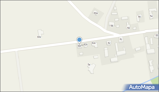 Kaliszkowice Ołobockie, Kaliszkowice Ołobockie, 62c, mapa Kaliszkowice Ołobockie