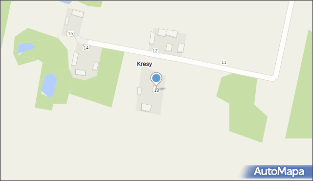 Kałków, Kałków, 13, mapa Kałków