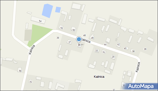 Kalnica, Kalnica, 35, mapa Kalnica
