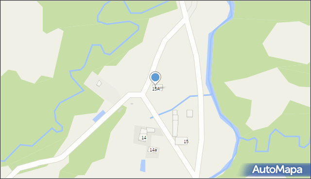 Kalnica, Kalnica, 15A, mapa Kalnica