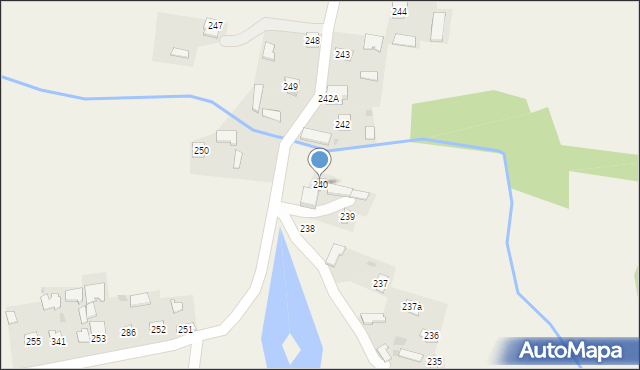 Kalników, Kalników, 240, mapa Kalników