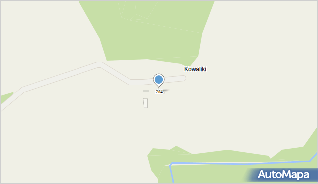 Kalników, Kalników, 284, mapa Kalników