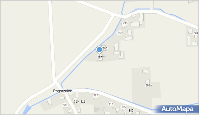 Kalników, Kalników, 297, mapa Kalników