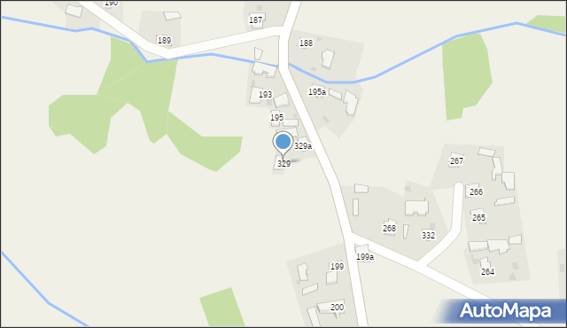 Kalników, Kalników, 329, mapa Kalników