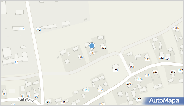 Kalników, Kalników, 339, mapa Kalników