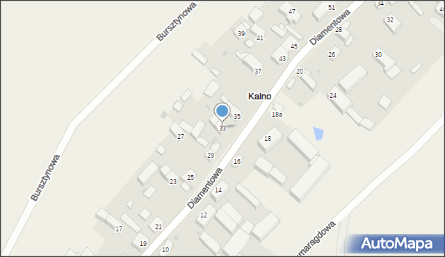 Kalno, Kalno, 10, mapa Kalno