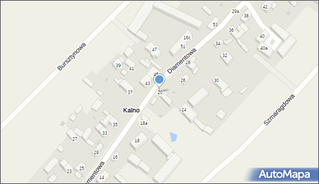 Kalno, Kalno, 37, mapa Kalno